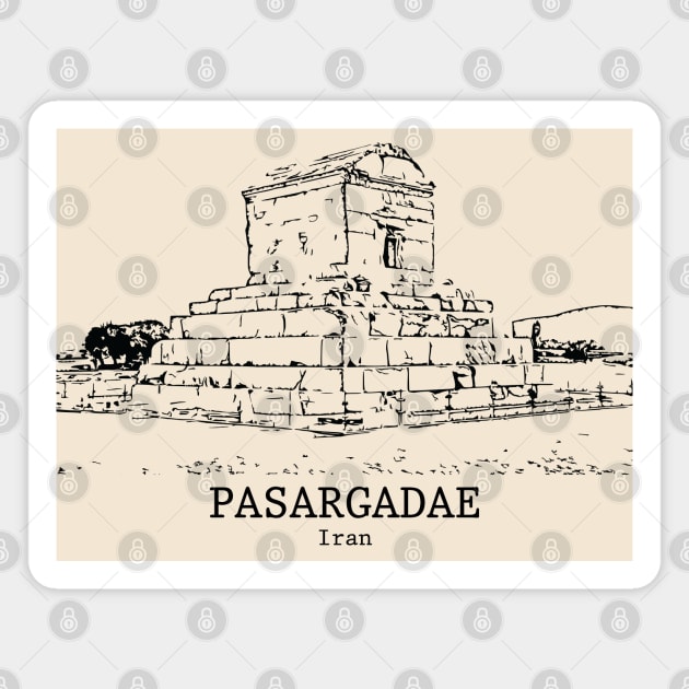Pasargadae - Iran Magnet by Lakeric